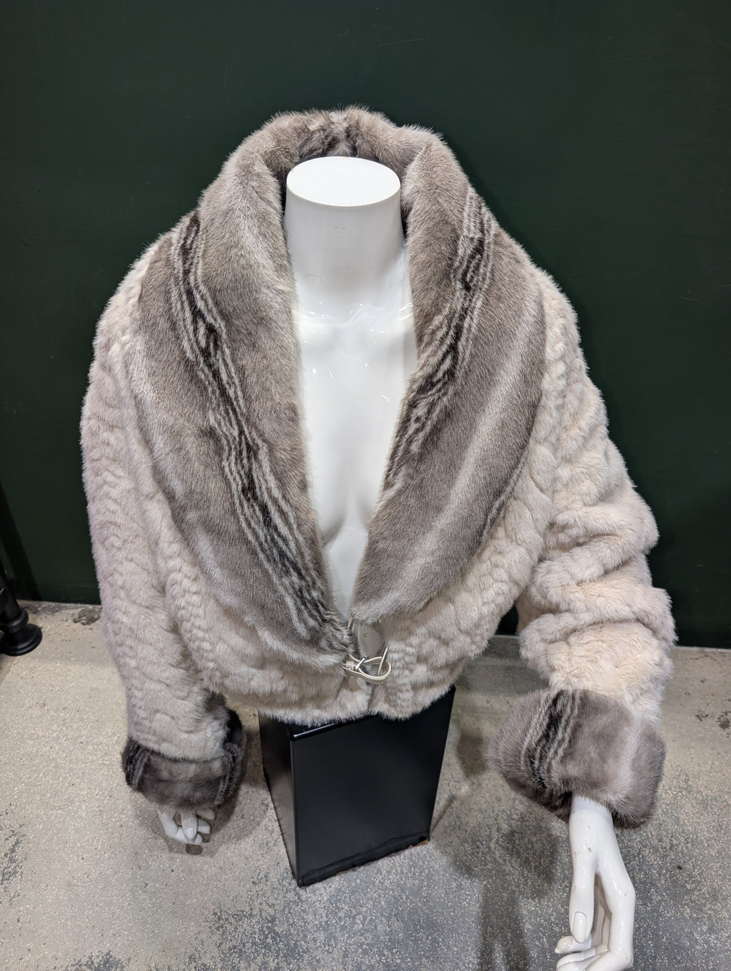 Ecopelliccia reversibile