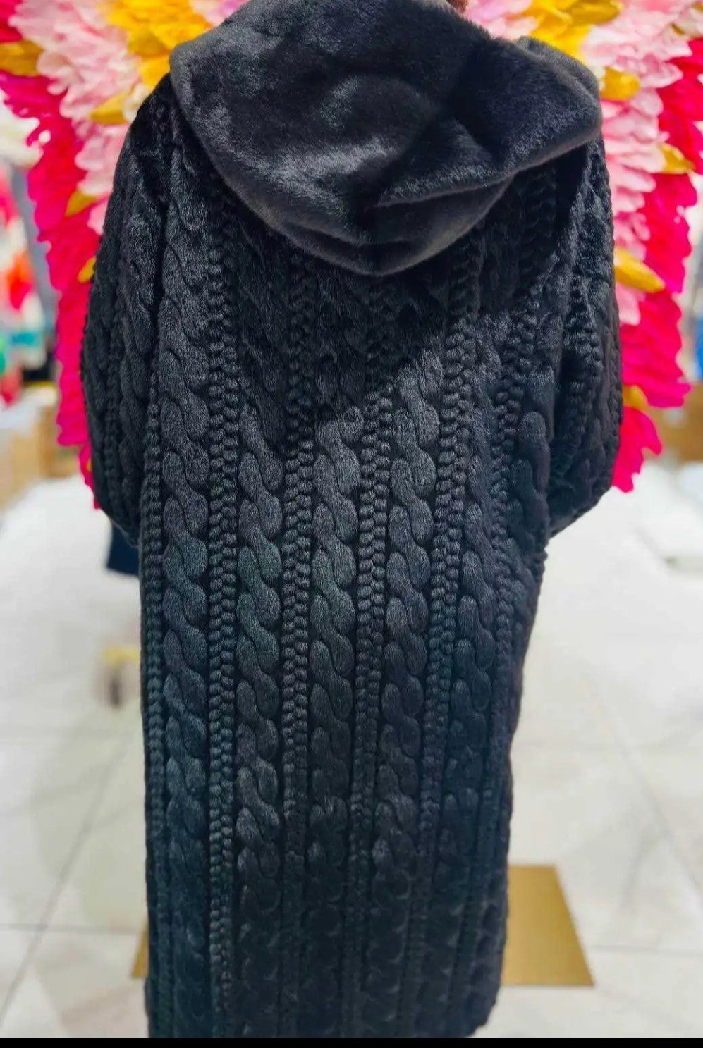 Cappotto in ecopelliccia